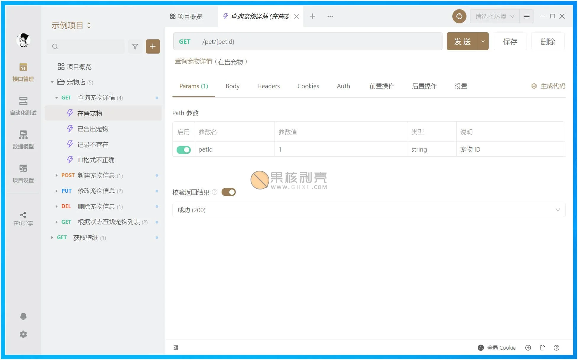 Apifox(Api调试管理工具) v2.3.22 绿色版